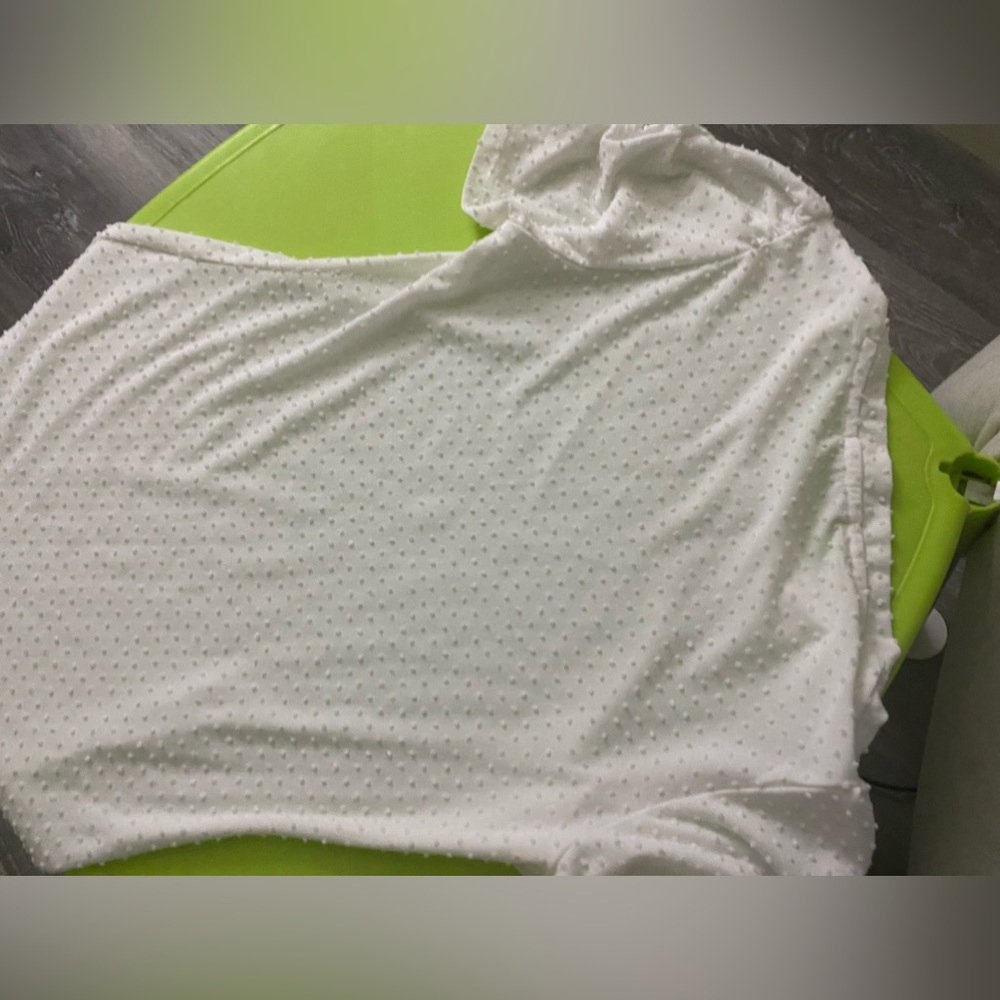 Kids Girl Small Knit Clip Dot Top